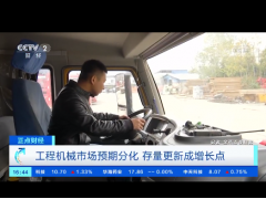 工程機(jī)械市場(chǎng)預(yù)期分化 存量更新成增長(zhǎng)點(diǎn) (5269播放)
